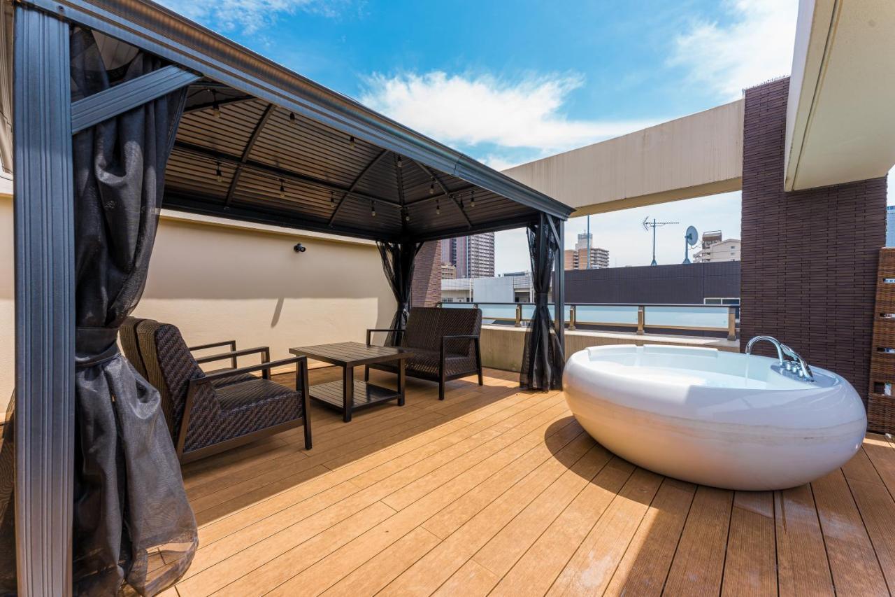 Oshiage Sky View Terrace Penthouse Apartment Tokyo Bagian luar foto